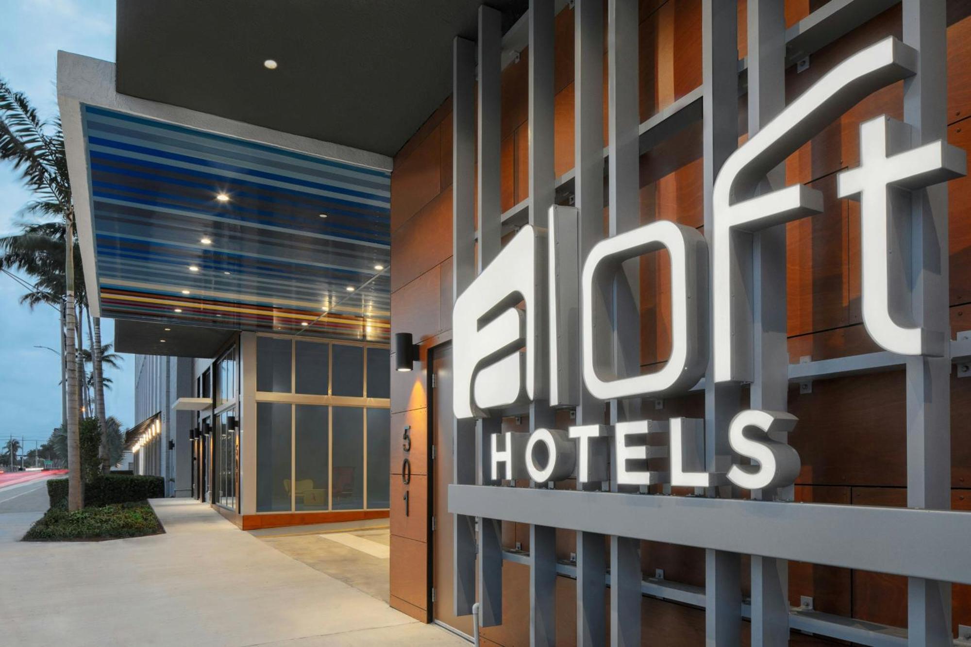 Aloft Fort Lauderdale Airport & Cruise Port Eksteriør bilde