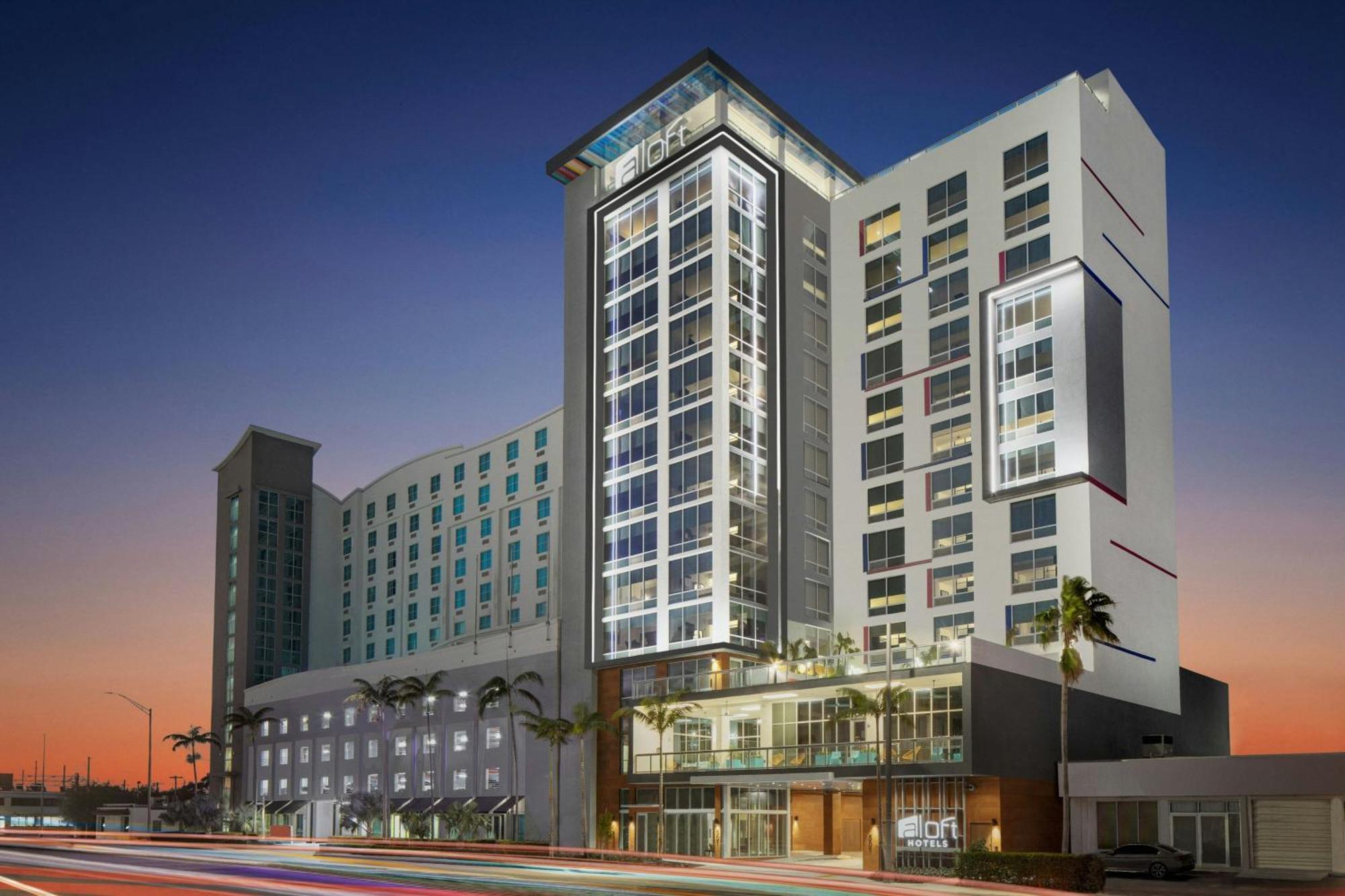 Aloft Fort Lauderdale Airport & Cruise Port Eksteriør bilde