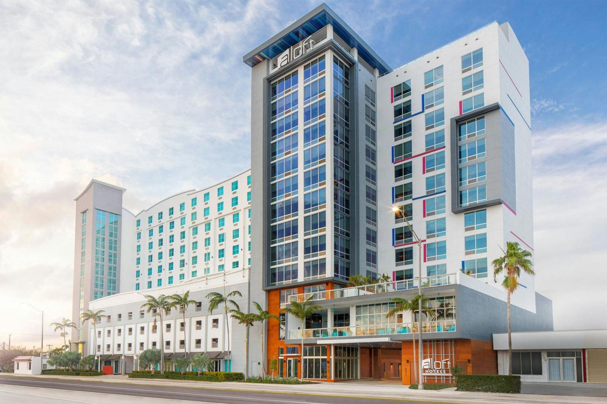 Aloft Fort Lauderdale Airport & Cruise Port Eksteriør bilde